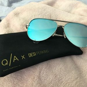 Quay Australia X Desi Perkins High Key Blue/Sliver